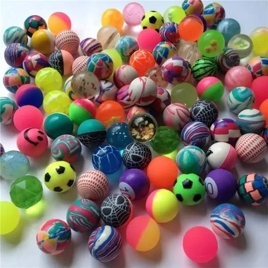 100 Pelotas Saltarinas 25mm Pelota Saltarína