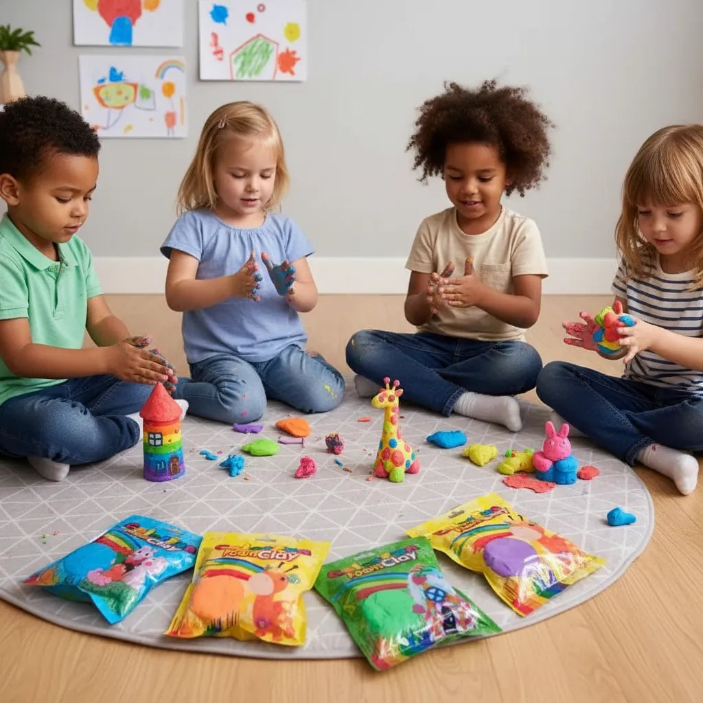 12 Masas No Tóxicas Moldeables Masas Para Niños 0022
