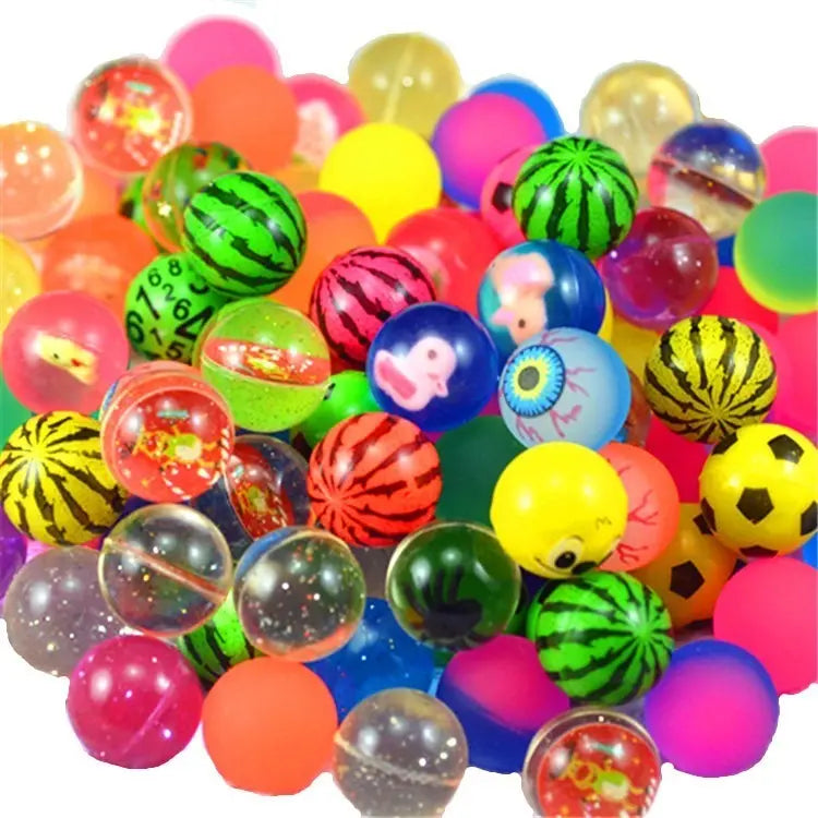 100 Pelotas Saltarinas 25mm Pelota Saltarína