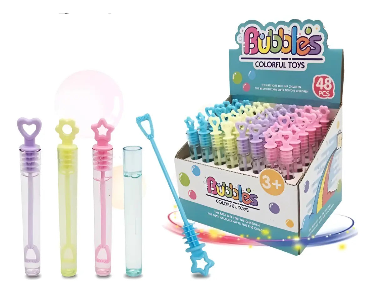 48 Mini Burbujas Juego Diversion Para Adultos Y Niños