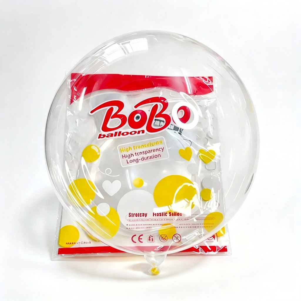 50 Globos Burbuja Transparentes — Resistentes Duraderos
