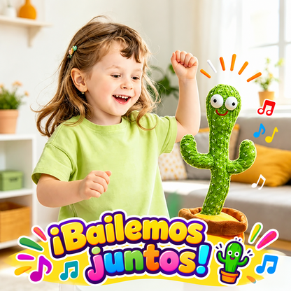 Cactus Bailarín | Juguete Interactivo que Canta, Baila y Repite