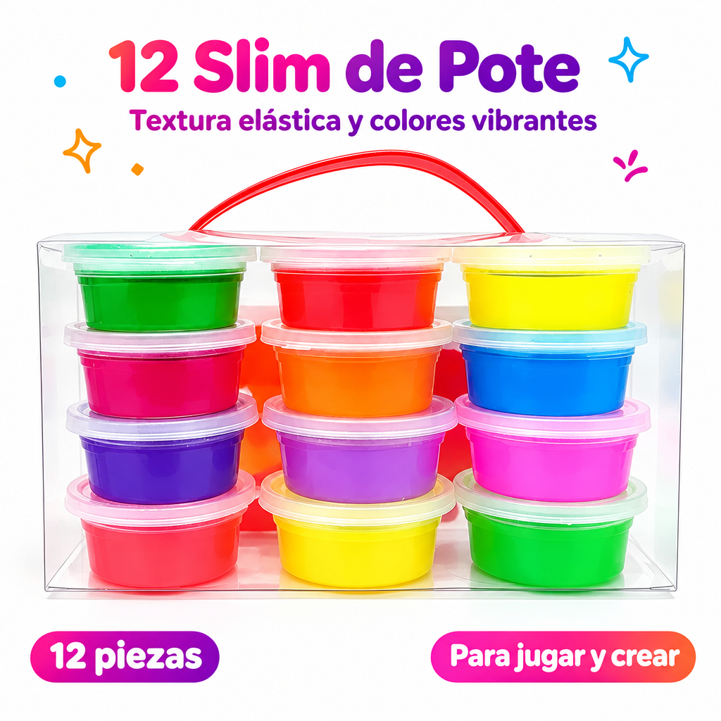 12 Slim de Pote — Estimulación Sensorial Motricidad Fina