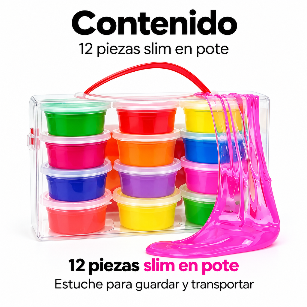 12 Slim de Pote — Estimulación Sensorial Motricidad Fina