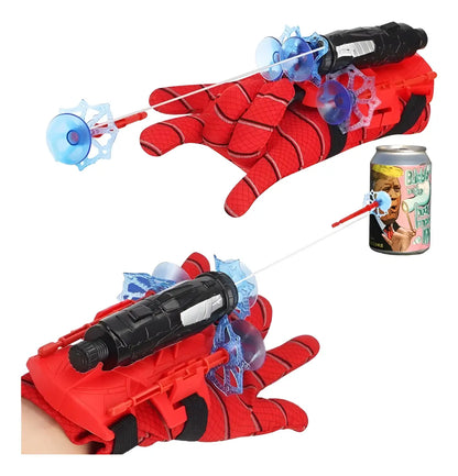 Guante De Spiderman Lanza Telaraña Juguete Para Niños