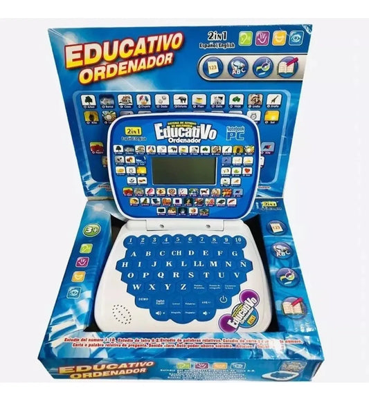 Computador Educativo Ingles Español Regalo