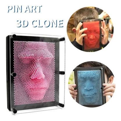 Pinart 3-dimensional Pin Sculpture Juego Antiestres