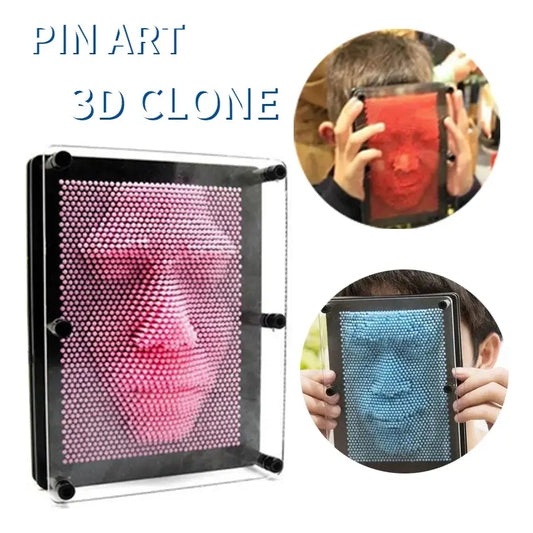 Pinart 3-dimensional Pin Sculpture Juego Antiestres