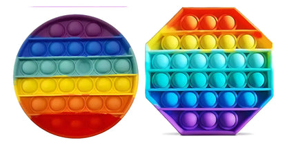 10  Pop Its Figuras Antiestres Juego Para Niños