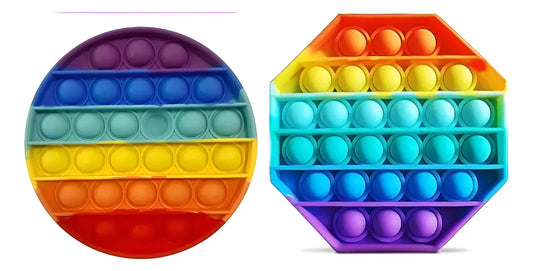 10  Pop Its Figuras Antiestres Juego Para Niños