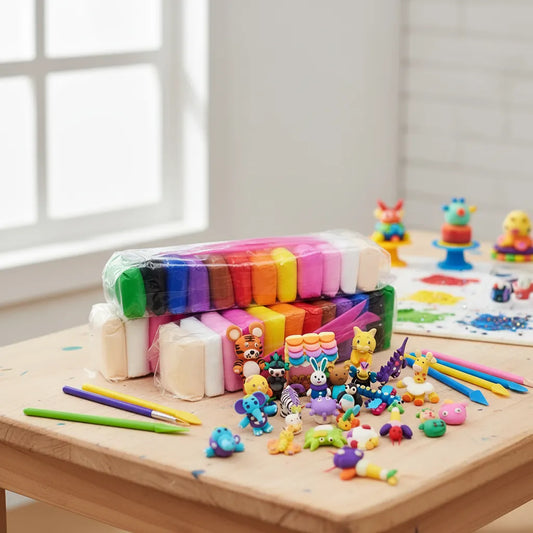 36 Masas Plasticina Moldeables Juego Para Niños
