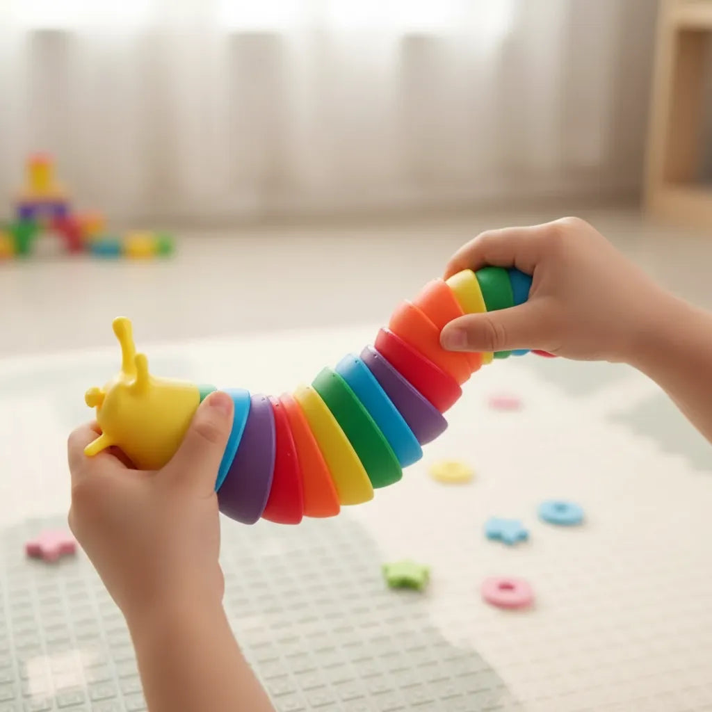 Juguete Oruga Sensorial Juego Para Niños Y Adultos