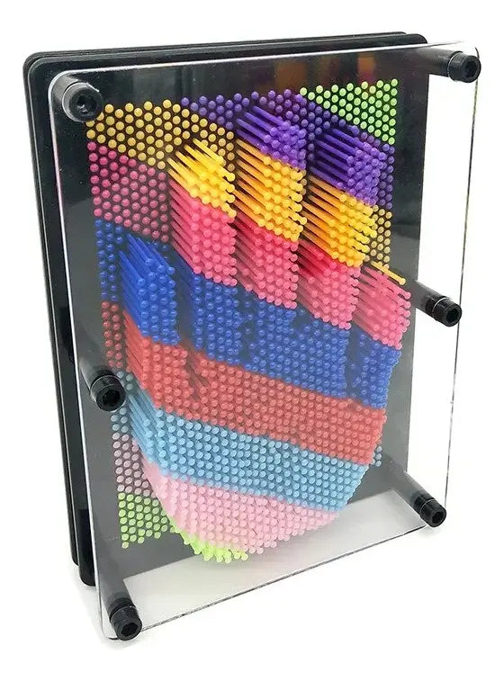 Pinart 3-dimensional Pin Sculpture Juego Antiestres