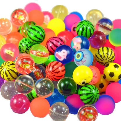 100 Pelotas Saltarinas 25mm Pelota Saltarína