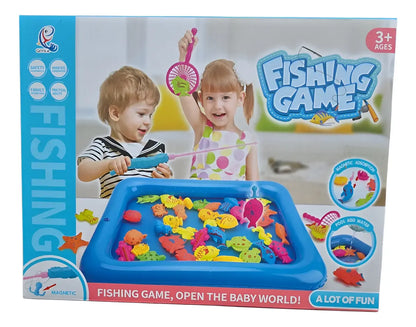 Juego De Pesca Con Piscina Para Niños Regalo