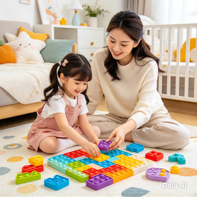 Tetris Pop It Puzzle Antiestrés 26 Piezas | Juego Sensorial Fidget Toy